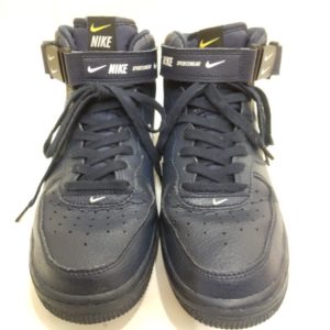 ナイキ エアフォース1 ミッド オブシディアン 804609-403　26㎝