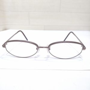 ロエベ　度なし　メガネ　VLW085J　チタン